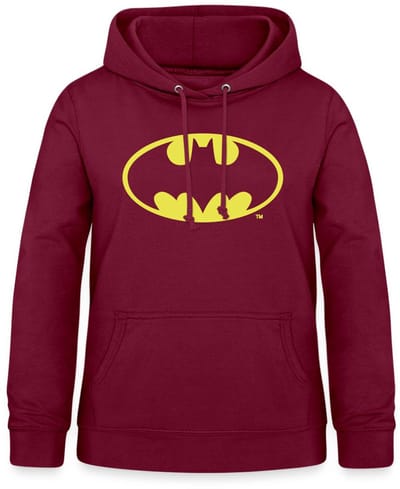 Batman Officieel Logo Hoodie Dames
