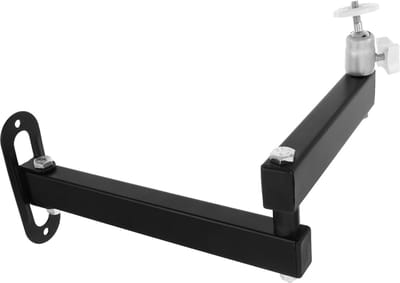 Projector Beugel - Muurbevestiging Projector - Thuisbioscoop Creëren - 360 Graden Verstelbaar - 24 cm Lengte - Zwart