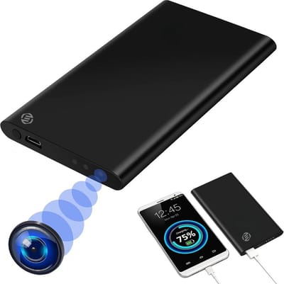 Equivera Verborgen Camera - Spionage Camera - Geheime Camera - Spy Camera - Spycamera - Spion Camera - Verborgen Mini Camera - Spy Camera Mini - Afluisteren - Afluisterapparatuur