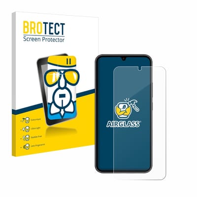 Screenprotector voor Samsung Galaxy A34 5G Enterprise Edition Beschermglas transparant