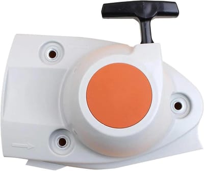 Terugloopstarter Kettingzaag - Starter Touw Starter - Motor Starten - Vervangend Onderdeel - 1 Stuk - Zwart
