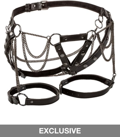 CalExotics - Euphoria Collection - Plus Size - Thigh Harness With Chains