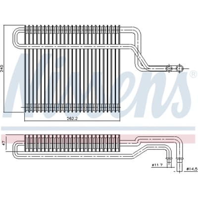 Verdamper, airconditioning NISSENS 92347