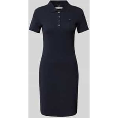 Polo-jurk met logostitching, model '1985'