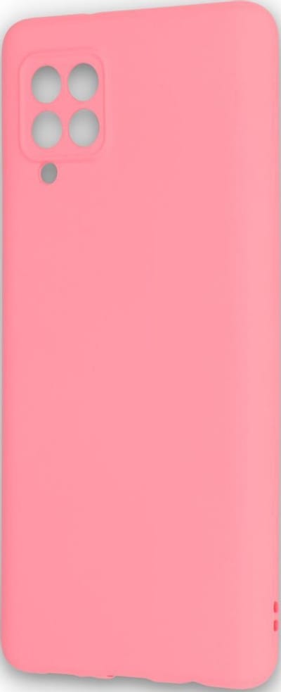 HB Hoesje Geschikt voor Samsung Galaxy A12 - Roze - Siliconen Back Cover