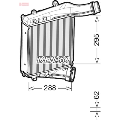 Intercooler DENSO DIT28019