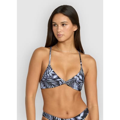 Volcom Paradise Dreamer Twist X Back Bikini Top zwart