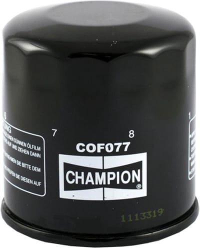 champion oliefilter voor buell 1200 xb-12x ulysses motoren 2006 tot 2010 cof077 nieuw