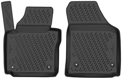 Walser Rubberen Voetmatten XTR geschikt voor VW Caddy IV (SAB - SAJ) 05/2015-Vandaag