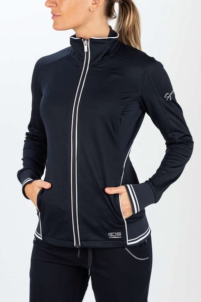 Sjeng Sports SURI - Maat: S Blauw - Padel Vest Vrouwen - Sportvest - Powerstretch