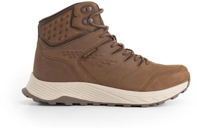 Travelin' Hirtshals Heren - Halfhoge wandelschoenen - Waterdicht - Donkerbruin