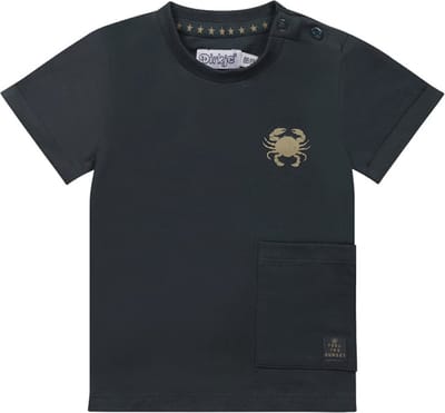 Dirkje-Jongens T-Shirt ss-Staall blauw
