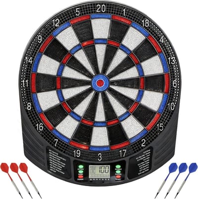 Elektronisch Dartbord met LCD-Display, 18 Spellen en 8 Spelers Capaciteit