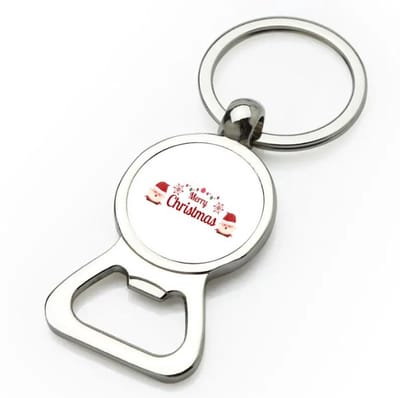 Akyol - kerst merry christmas kerstman flesopener - Kerstmis - kerst beker - winter - kerst - christmas - kerst cadeau - 9 bij 3 cm