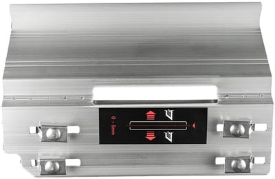 Dailygoods- Snijgereedschap 45 Graden Hoek - Aluminium Snijhulp - Keramische Marmer Cutter - Gids Tool - Duurzaam - Afmetingen 25 x 17,5 cm - Snijgids