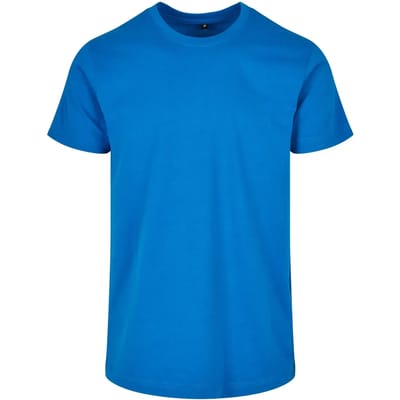 Build your Brand Basic Round Neck T-Shirt BYBB010 - Cobaltblue - M