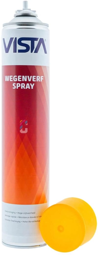 Vista Wegenverf GEEL spuitbus 750ml