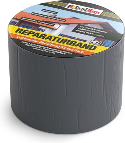 Afdichtingstape voor dakreparatie - 100 mm x 10 m - Waterdicht en UV-bestendig
