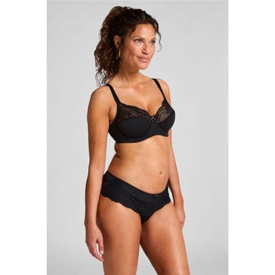 Hunkemöller Dames Lingerie Niet-voorgevormde beugel bh Sophie - Zwart - maat B75