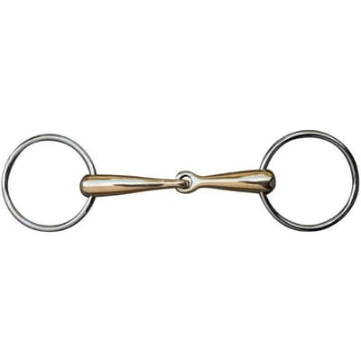 Inox Enkelzijdig Bit voor Paard HKM