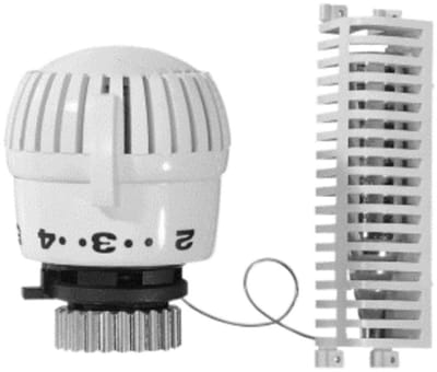 Resideo Thermostaatregelaar Thera-2080 FL wit, 1-28 graden C, M30x1,5mm, 2m, T700120W0