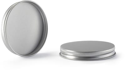 TopWosk - Aluminium Deksel - 250ml - Zilver - Geschikt voor DIY Kaarsen