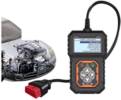 Auto Diagnose Apparaat - OBD2 Scanner Motor - Foutcodes Lezen - Universeel Compatibel - Compact Ontwerp - Zwart