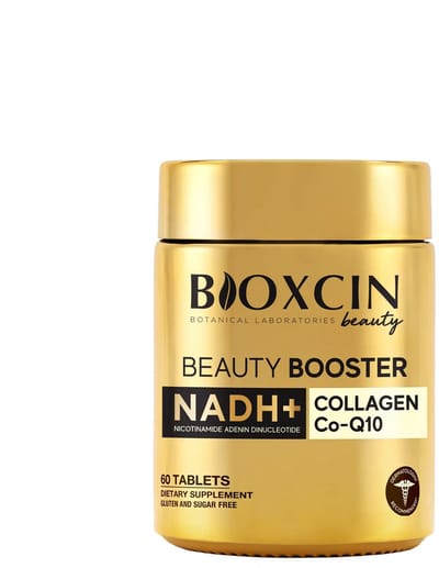 Bioxcin Beauty Booster - Collageen Supplement met NADH+ & Co-Q10 - 60 Tabletten