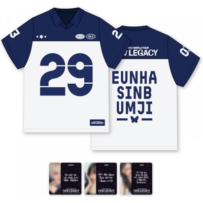 Viviz 2025 Wereldtournee In Seoul Officiële Md   01 Mesh Jersey white