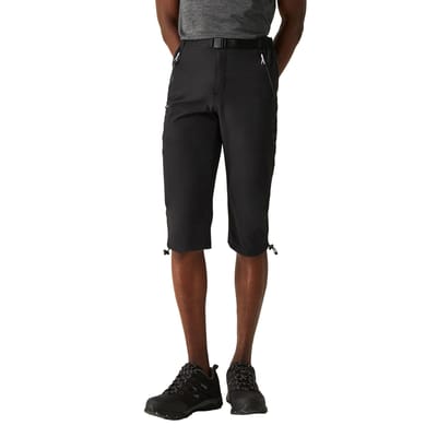 Regatta Heren Xert Stretch III Stretch Active Capri Shorts (Marine)