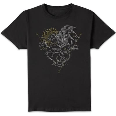 Harry Potter Thestral t-shirt - Zwart - L