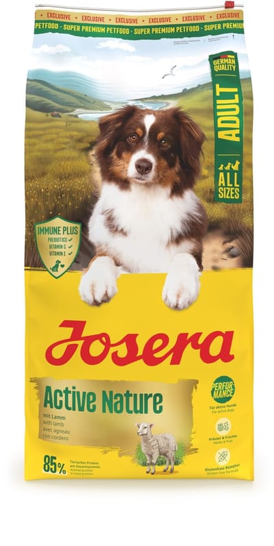 12,5 kg Josera all sizes adult active nature hondenvoer