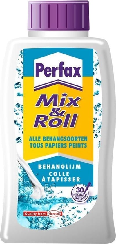 Perfax - Behanglijm - Mix & Roll - 12x 500 g sneldrogend en sterk