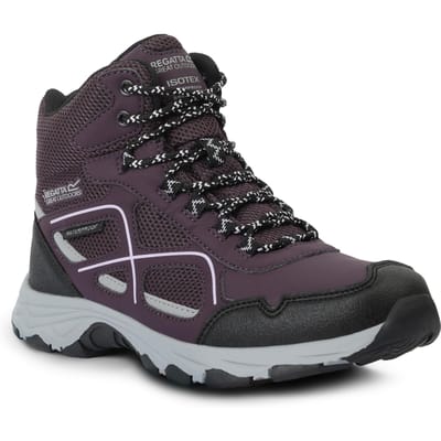 Regatta Dames/Dames Lady Vendeavour Wandelschoenen (Diepe pruim/Lila Frost)