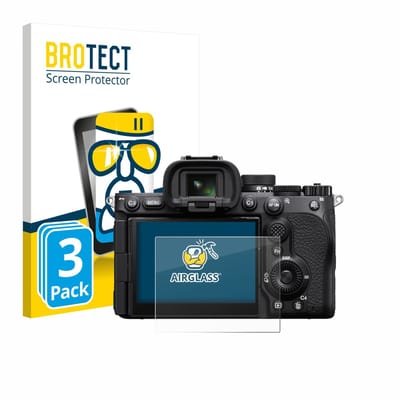 Screenprotector 3 Stuks voor Sony Alpha 7 V (ILCE-7M5) Beschermglas transparant