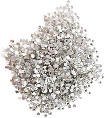 BamBella® - SS6 - Wit Doorzichtig - Plak strass Steentjes - 1440 stuks - strass stenen glitters nail art kleding versieren