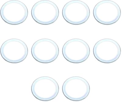 Dailygoods- Olieafvoerplug 10x Aluminium - Vervangend Onderdeel 11126AA000 - Binnendiameter 20mm - Buitendiameter 26mm - Dikte 2mm - Compatibel met Subaru - Carterpakking