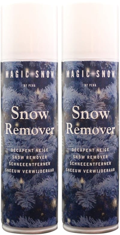 Peha sneeuw remover/verwijderaar - 2x - spray - 125 ml