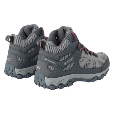 Regatta Dames/Dames Edgepoint IV Mid Cut Wandelschoenen (Donker staal/Dustroos)