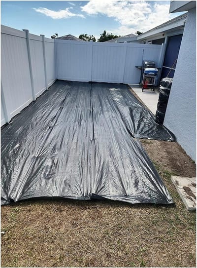 Onkruidwerend Doek - Gronddoek Bodembedekker - Tuin Onderhouden - Hoge Dichtheid Weefsel - 120x4000 cm - Zwart