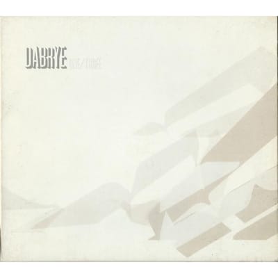 CD DABRYE - One Three GI2 Ghostly Interna 2001 Japan Dans & Electronica Gebruikt beige