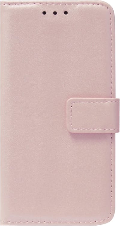 ADEL Kunstleren Book Case Pasjes Portemonnee Hoesje Geschikt voor Huawei Y7 (2019) - Goud Rose
