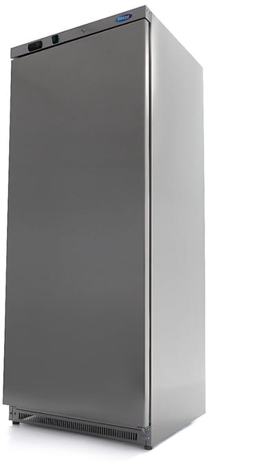 Vrieskast - 600 L - 6 Vaste Roosters - Rvs