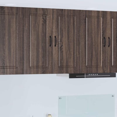 vidaXL - Vaatwasserpaneel - Kalmar - Bruin - Eiken - 80 - x - 31 - x - 80 - cm