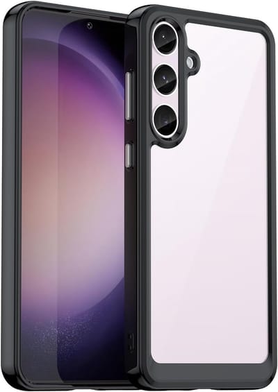 Casemania Hoesje Geschikt voor Samsung Galaxy A56 - Zwart - Armor Back Cover