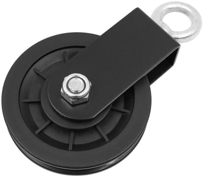 Dailygoods- Katrolblok Draaibaar - Gymkatrolsysteem - U-montagebeugel - Kabelmachine - DIY Bevestiging - 360 Graden Draaibaar - Katrol