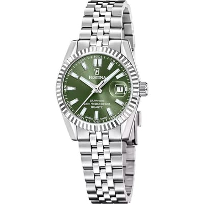 Festina Swiss Made F20087/5 Classic Steel Horloge