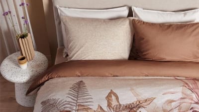 Beddinghouse Paloma dekbedovertrek - Tweepersoons - 200x200/220 - Steenrood