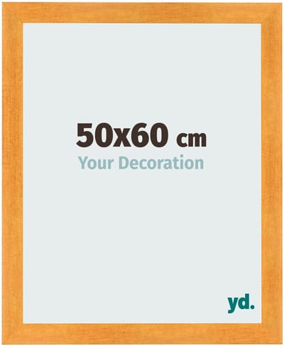 Your Decoration - Fotolijst 50x60 cm - MDF - Oranje - Pisa