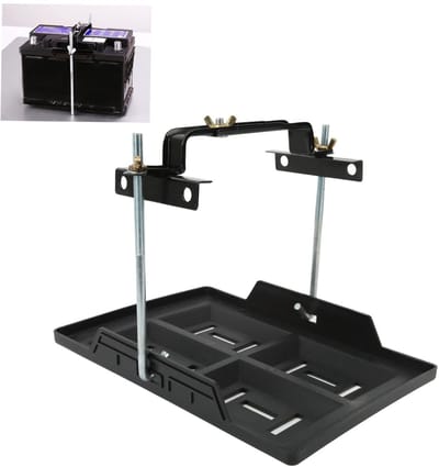 Golden crown - Batterijhouder Set - Batterij Montagebox - Geschikt voor Serie 27 30 31 - 11.6 x 7.9 Inch - Duurzaam en Stijlvol - Ideaal voor Auto's en ...